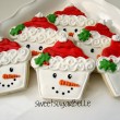 Cupcake Snowman