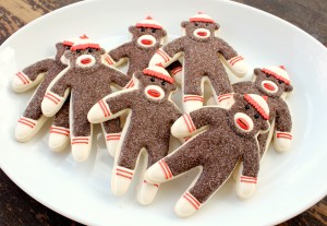 Sock Monkey Platter