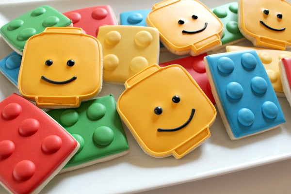 Lego Man Cookies