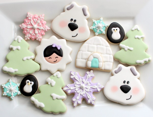 Easy Polar Bear Cookie 12