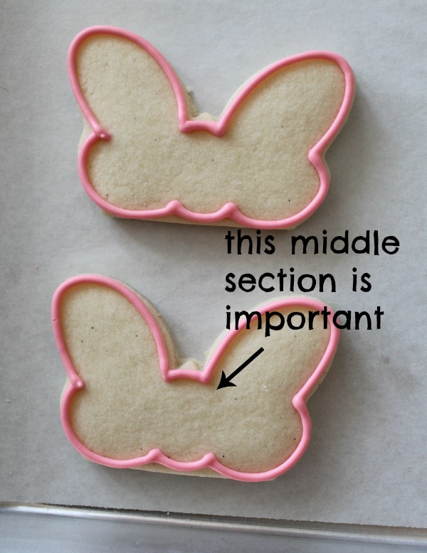 Minnie Mouse Bow Cookies 3