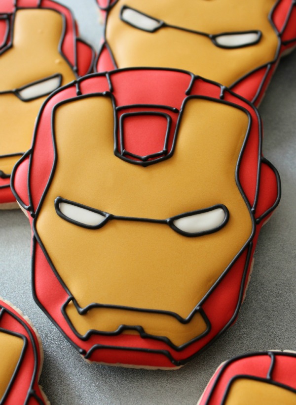 Iron Man Cookies_SweetSugarBelle