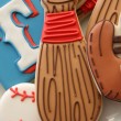 Cute Baseball Bat Cookies