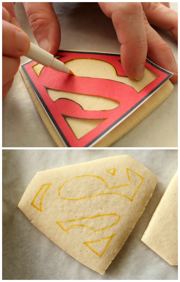 Perfect Superman Cookies