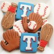 Texas Rangers Cookies