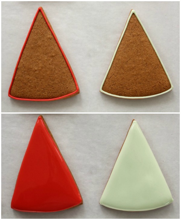 Simple Gingerbread Christmas Trees