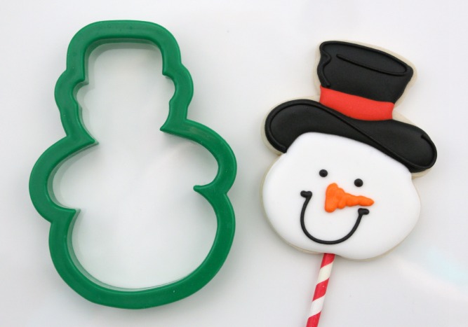 Snowman Cookie Pops 4