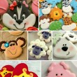 Valentine's Day Cookie Ideas Collage