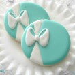 Tiffany Blue Icing Cookies