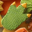 Dinosaur Track Cookies