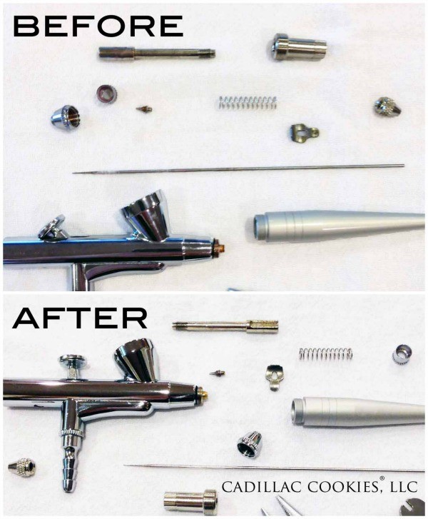 How to Take Apart and Clean Your Airbrush – The Sweet Adventures of