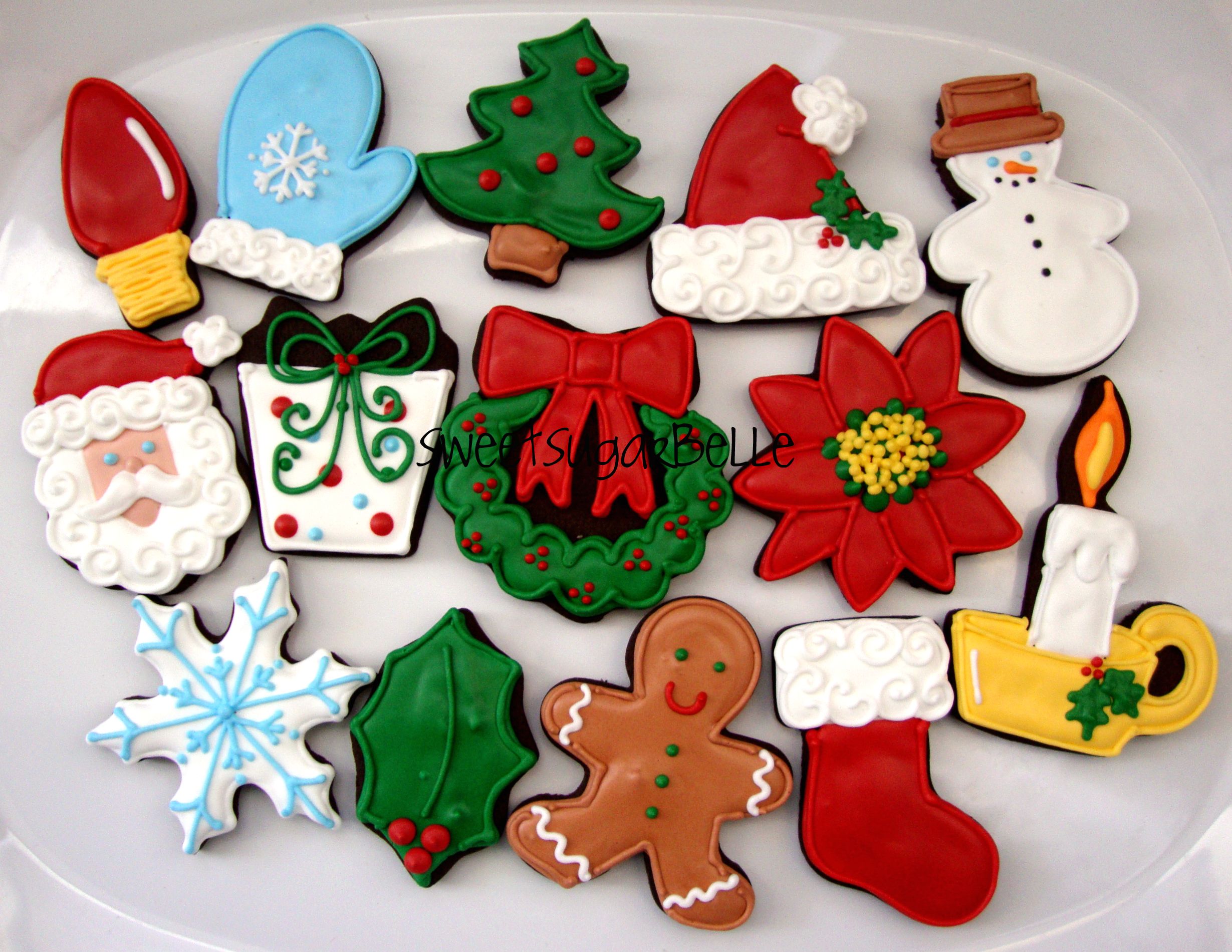 Chocolate Christmas Cookies The Sweet Adventures of Sugar Belle