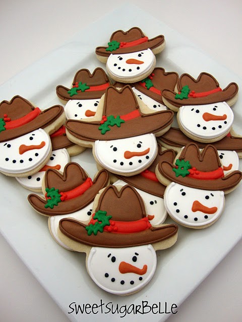 Cowboy Snowmen - The Sweet Adventures of Sugar Belle