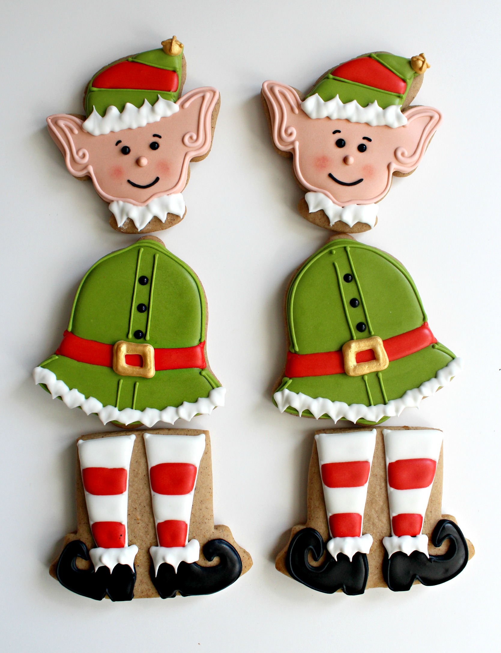 Dancing Elf Cookies The Sweet Adventures of Sugar Belle