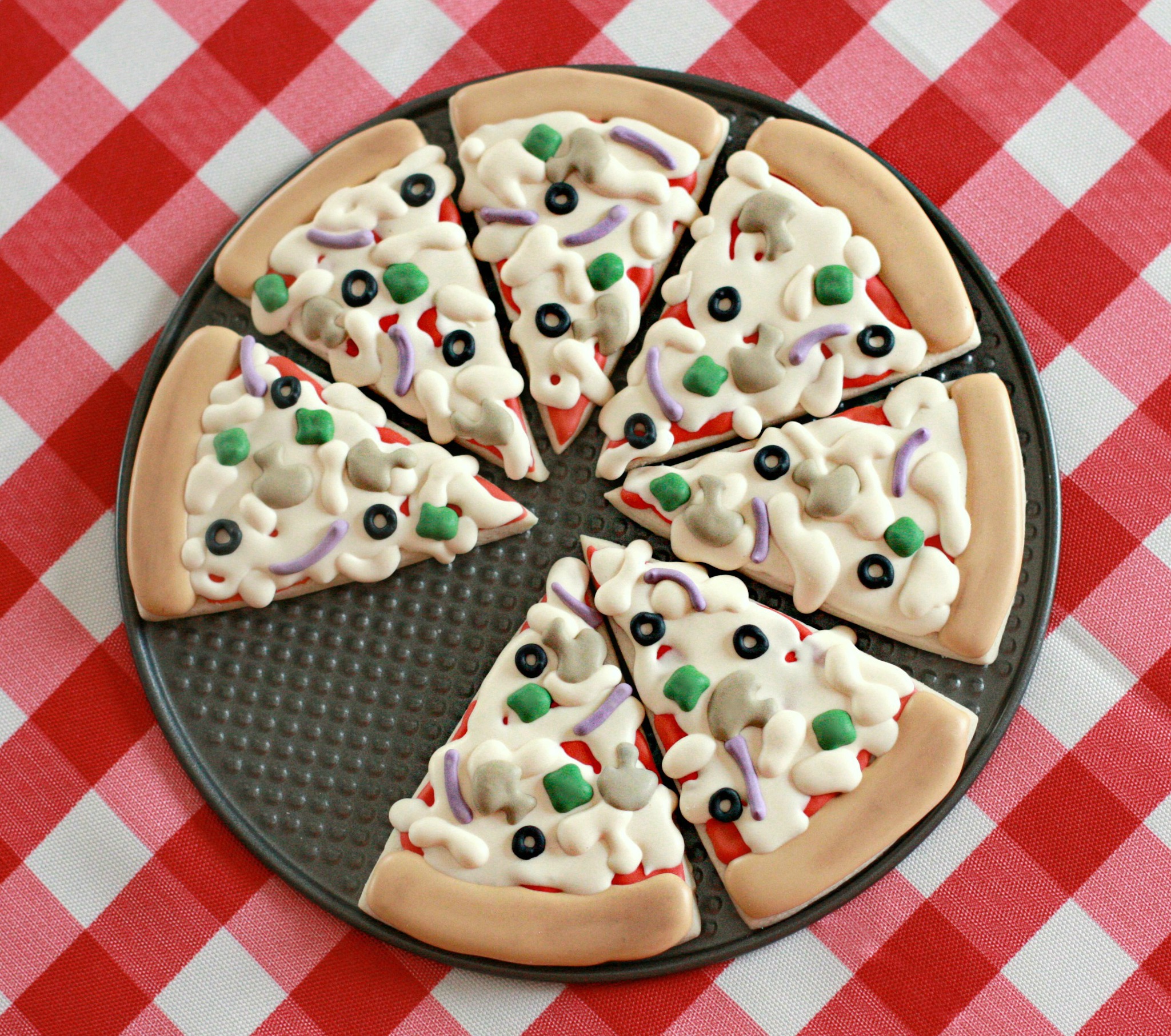 Pizza Cookies - The Sweet Adventures of Sugar Belle