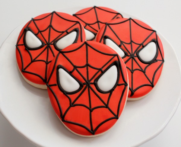 Simple Spider-Man Cookies - The Sweet Adventures of Sugar Belle