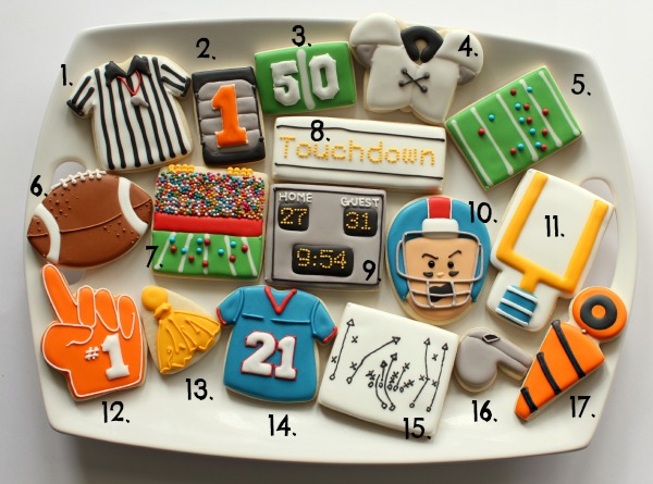 Football Cookie Cutter Ideas