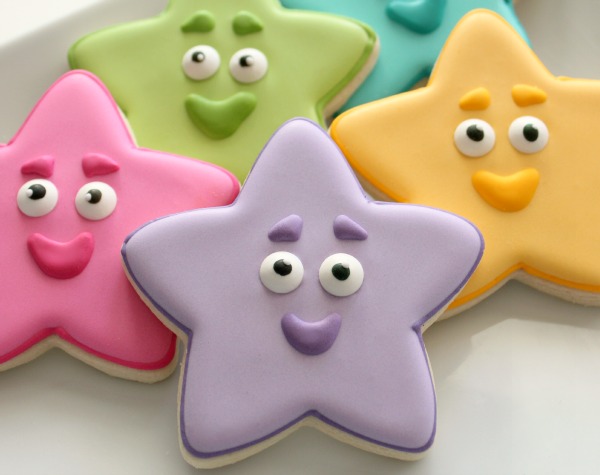 Dora The Explorer Star Cookies