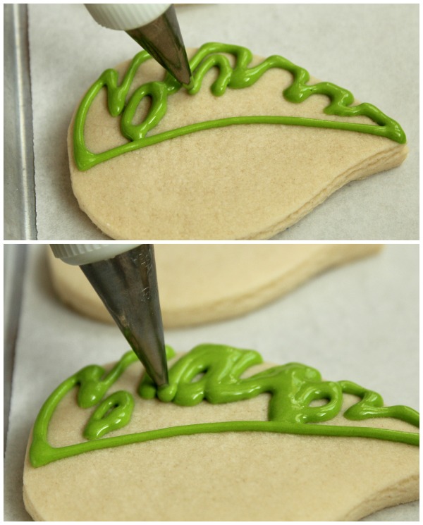 Tropical Leaf Cookies 3