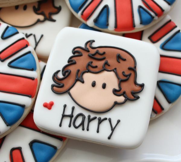 One Direction Harry Cookie