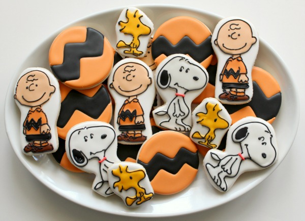 Charlie Brown Cookie Platter
