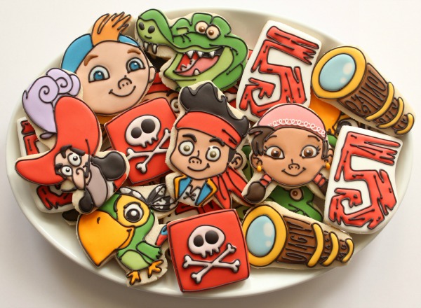 Jake and The Neverland Pirate Cookies