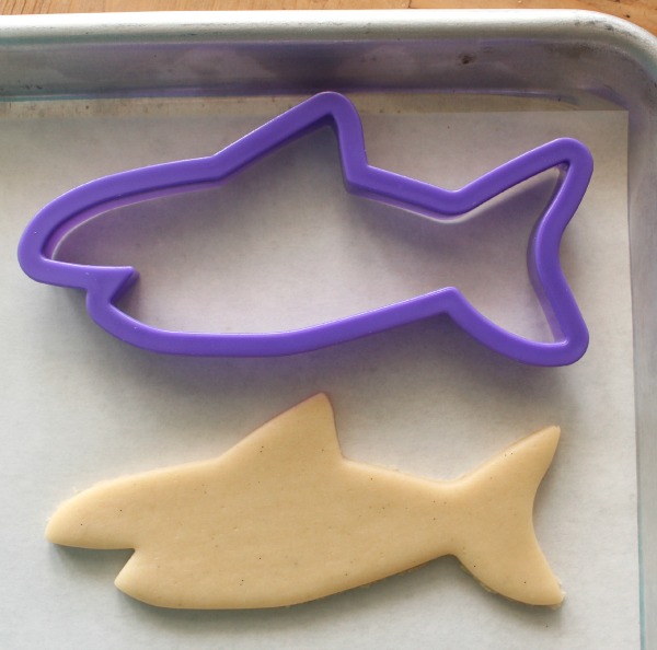 Simple Shark Cookies 1