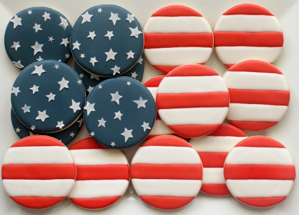 US Flag Cookies
