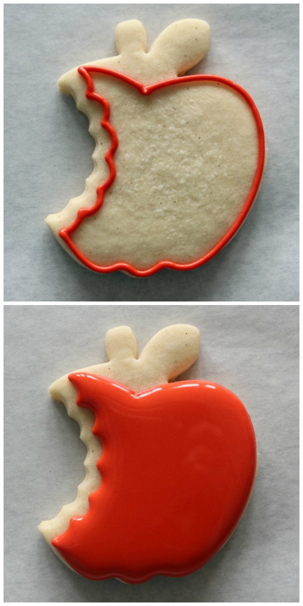 Apple core cookie cutter, bitten apple cookies, Fondant Cutter, Clay  Cutter