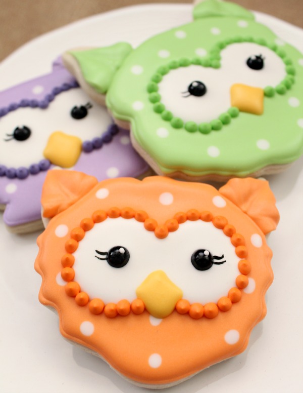 Halloween Owl Cookies