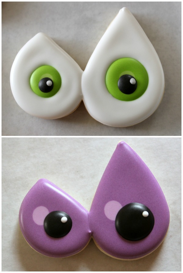 Halloween Evil Eye Cookies