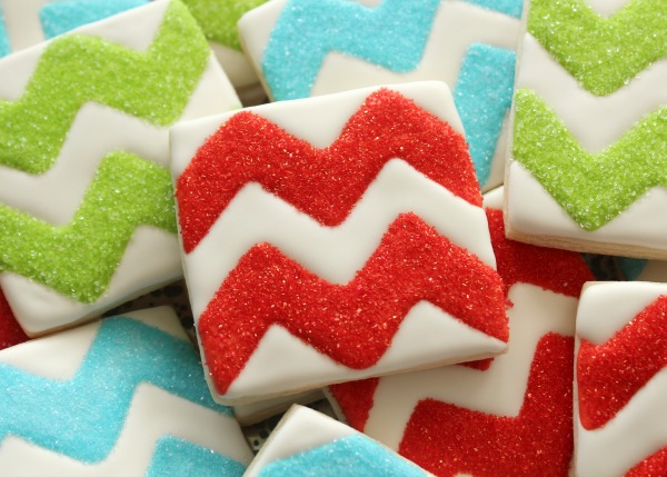 How to Make Chevron Cookies Sweetsugarbelle