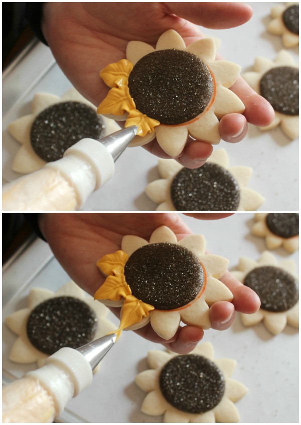 Sunflower Cookies 5
