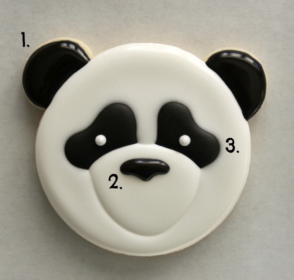 Panda Bear Cookie 3