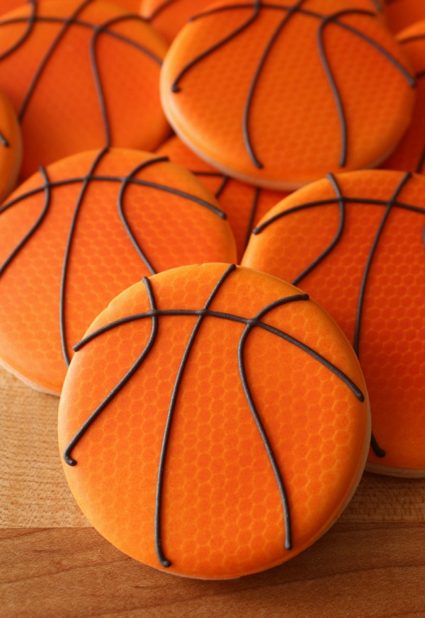Perfect Basketball Cookies