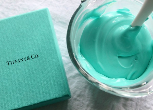 Tiffany Blue Icing Color