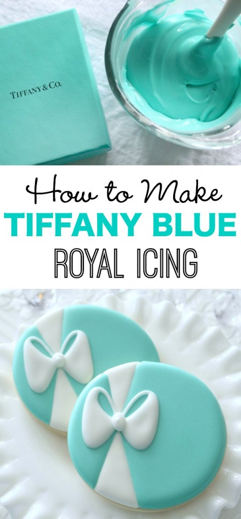 Tiffany Blue Icing Made Easy