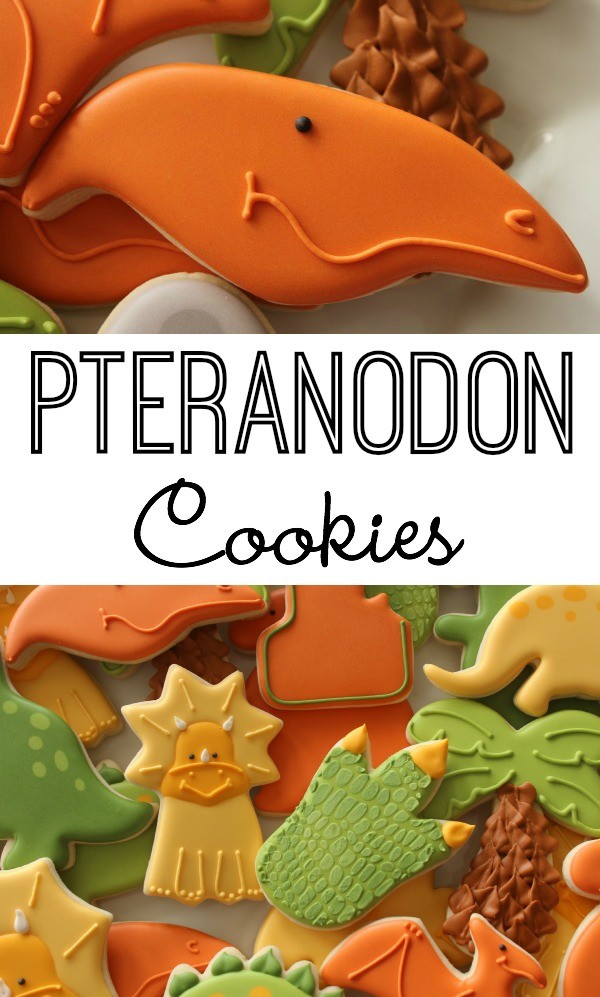 Sweetsugarbelle.comEasy to Decorate Ptereanodon Cookies