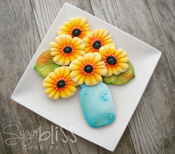 Gerber Daisy Cookies