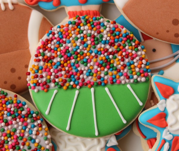 circle sugar cookies- decorating ideas