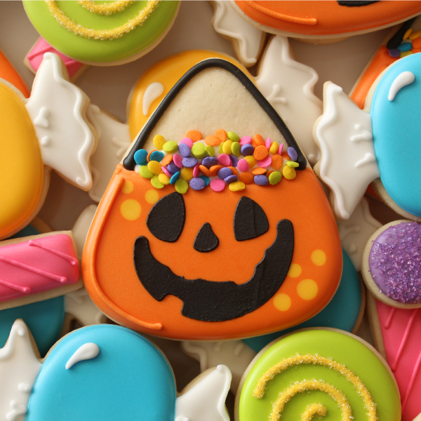 Halloween Candy Bucket Cookies