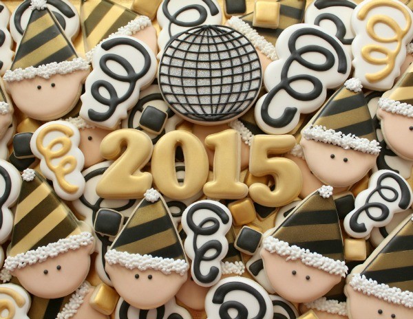 Happy New Year Cookies
