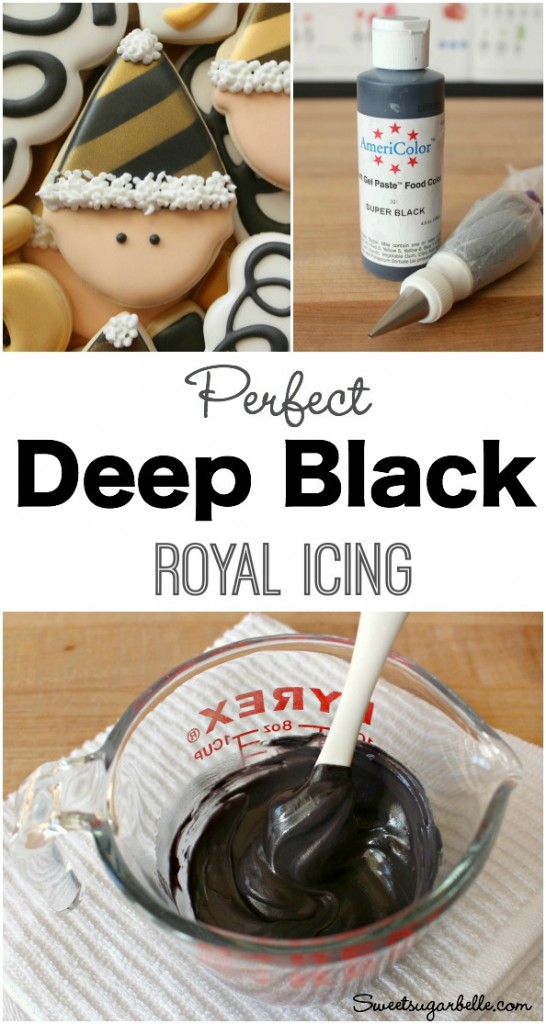 How To Make Dark Black Icing