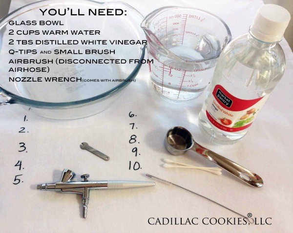 How To Take Apart And Clean Your Airbrush - The Sweet Adventures Of Sugar Belle