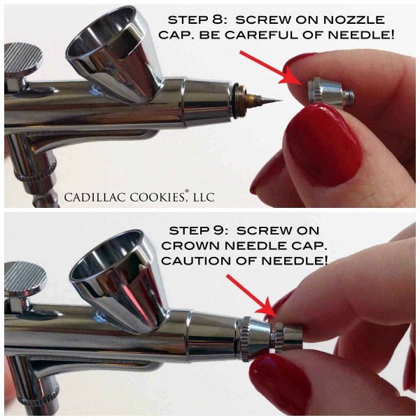 Airbrush Needle Nozzle Cap