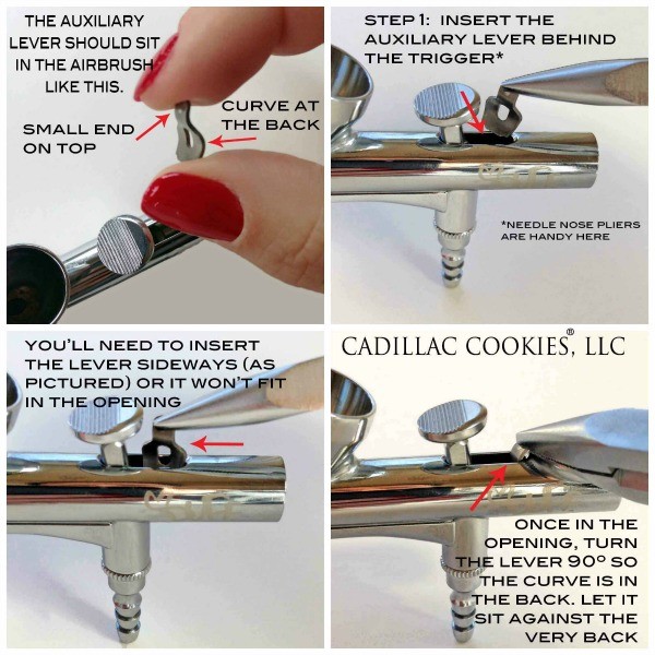 Help my airbrush sprays inconsistently and and needle won't come out : r/ airbrush