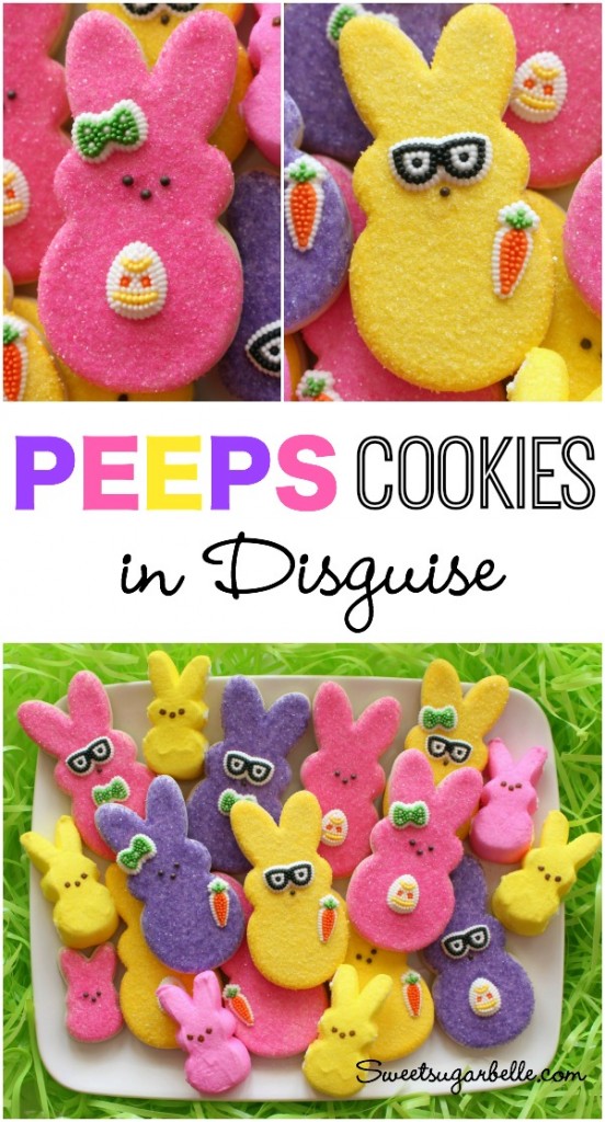 Decorated Peeps Cookies...in Disguise