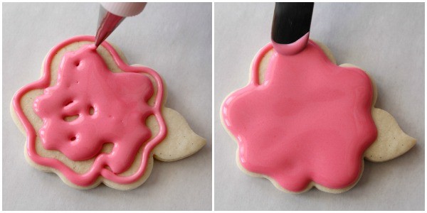 How to make simple rose cookies in three steps