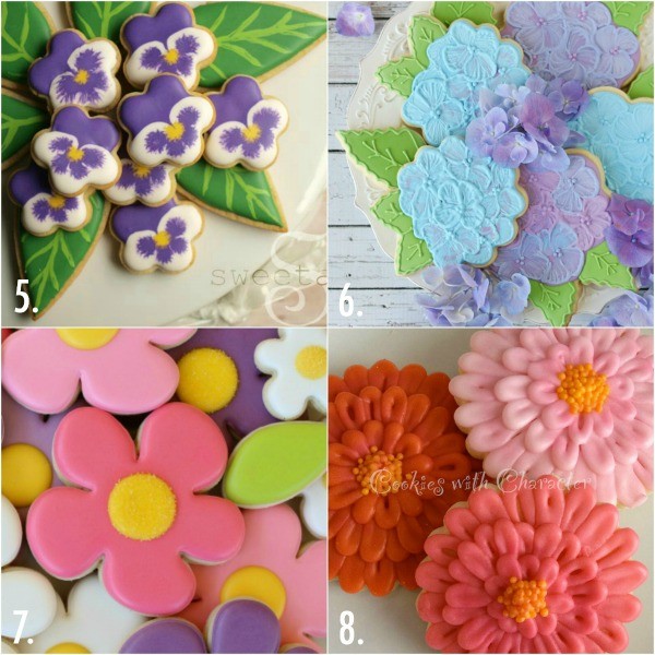 Flower cookie for Mother's Day 2