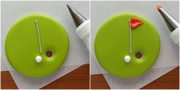 How to Make Decorated Golf Cookies